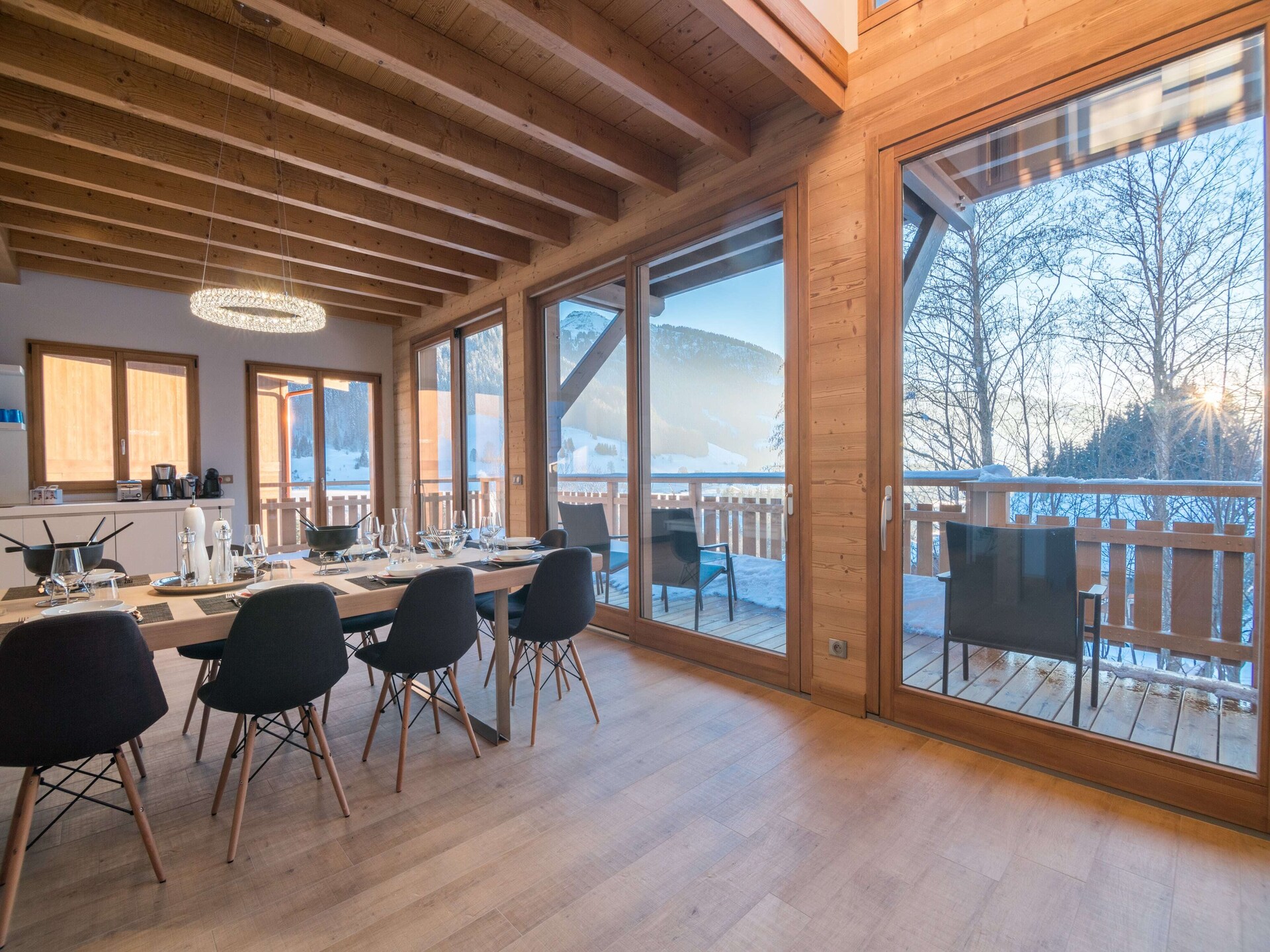 Luxe 14-persoons chalet nabij Megève met sauna en hammam - foto 11