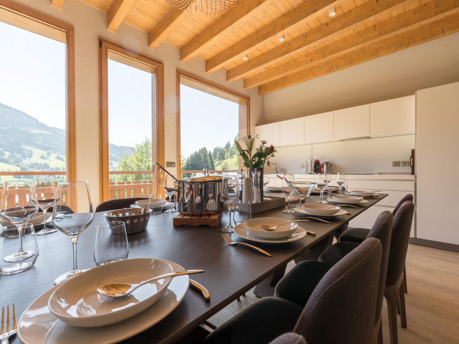 Luxe 14-persoons chalet nabij Megève met sauna en hammam - foto 16