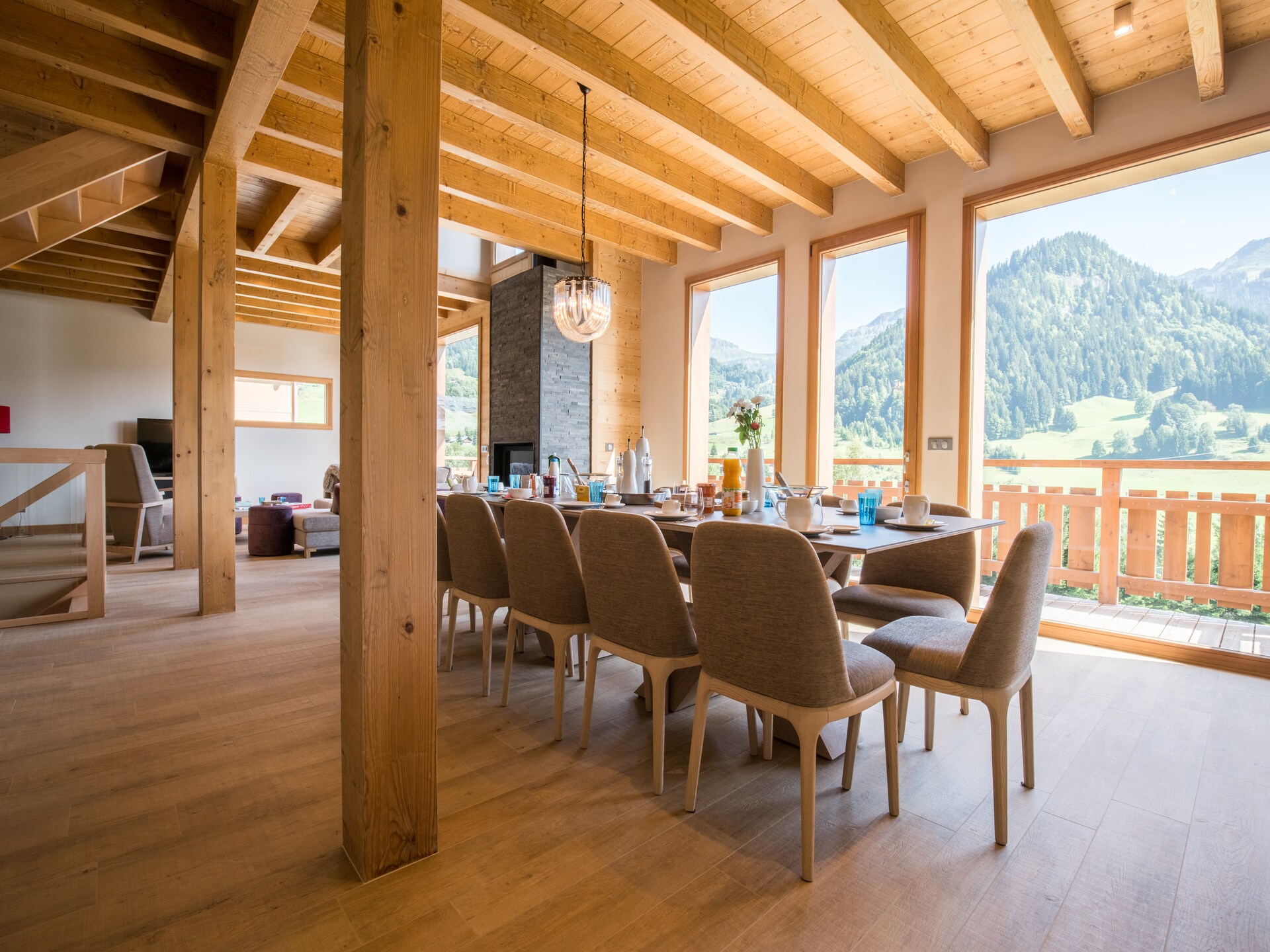 Luxe 14-persoons chalet nabij Megève met sauna en hammam - foto 14