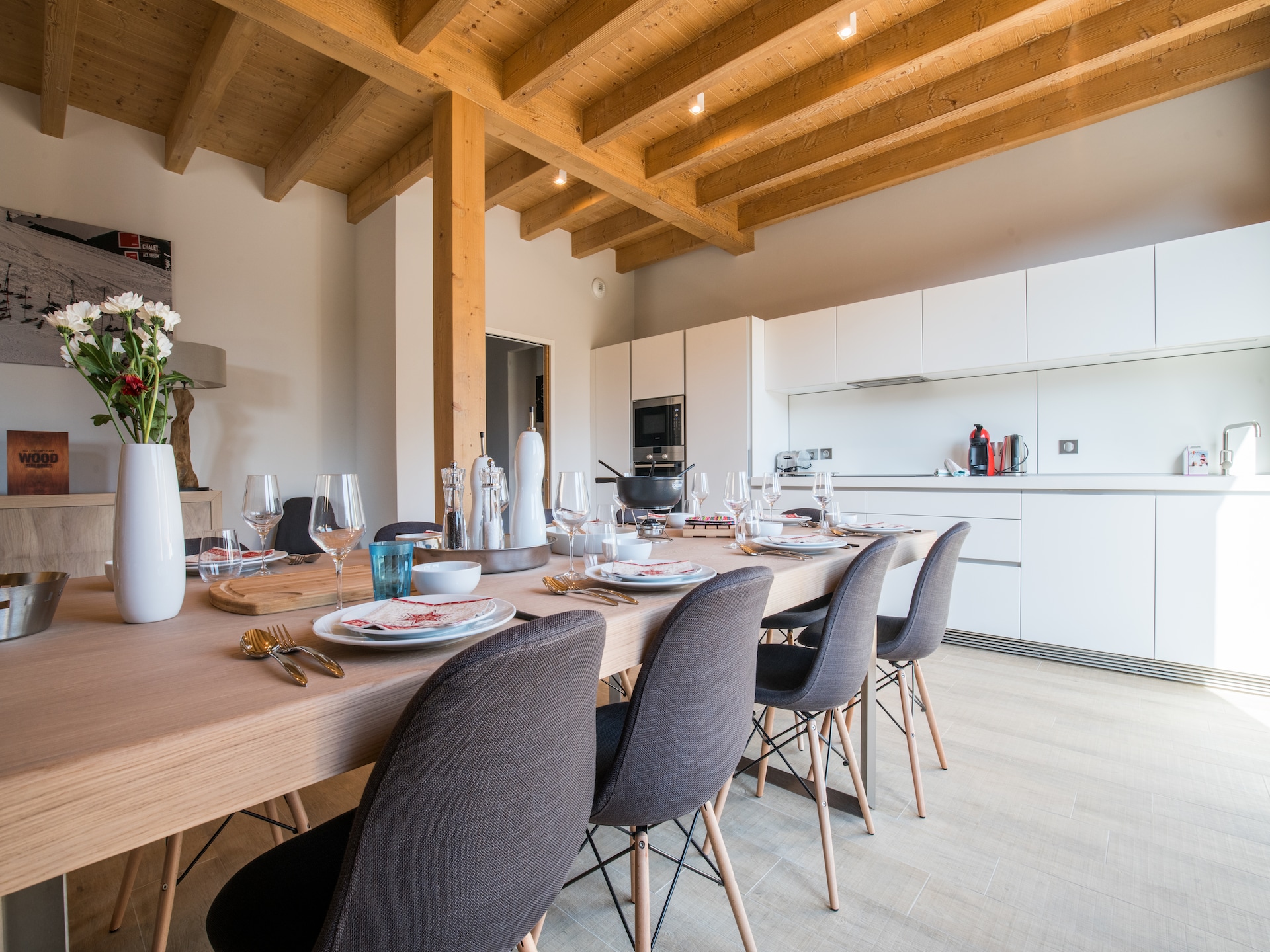Luxe 14-persoons chalet nabij Megève met sauna en hammam - foto 6