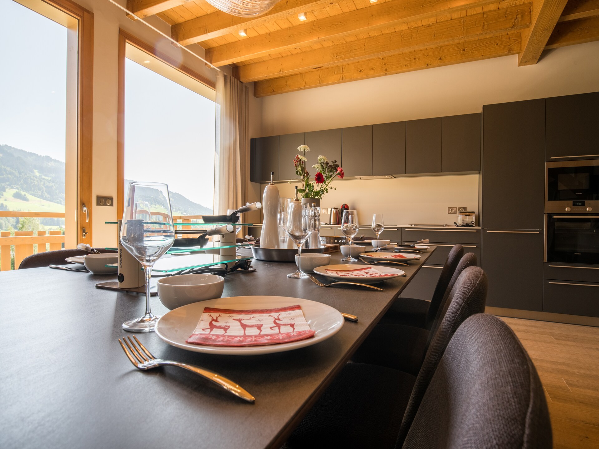 Luxe 14-persoons chalet nabij Megève met sauna en hammam - foto 12