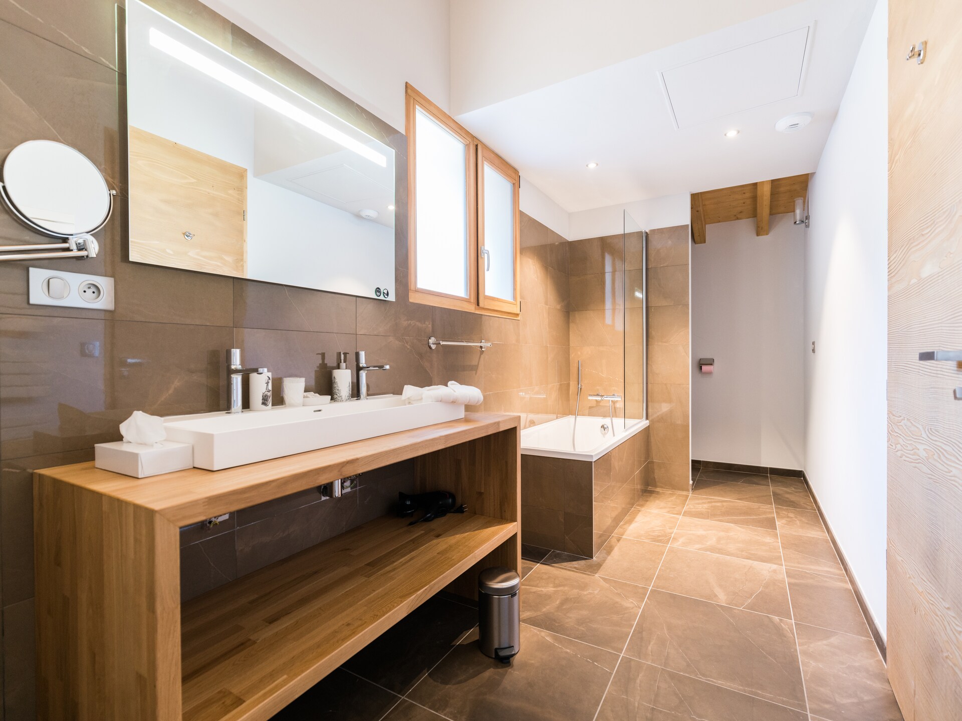 Luxe 14-persoons chalet nabij Megève met sauna en hammam - foto 25