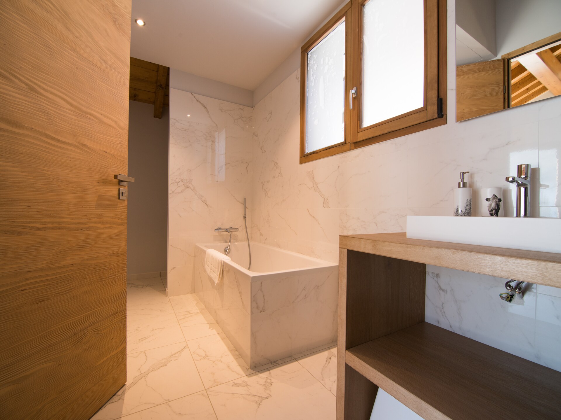 Luxe 14-persoons chalet nabij Megève met sauna en hammam - foto 28