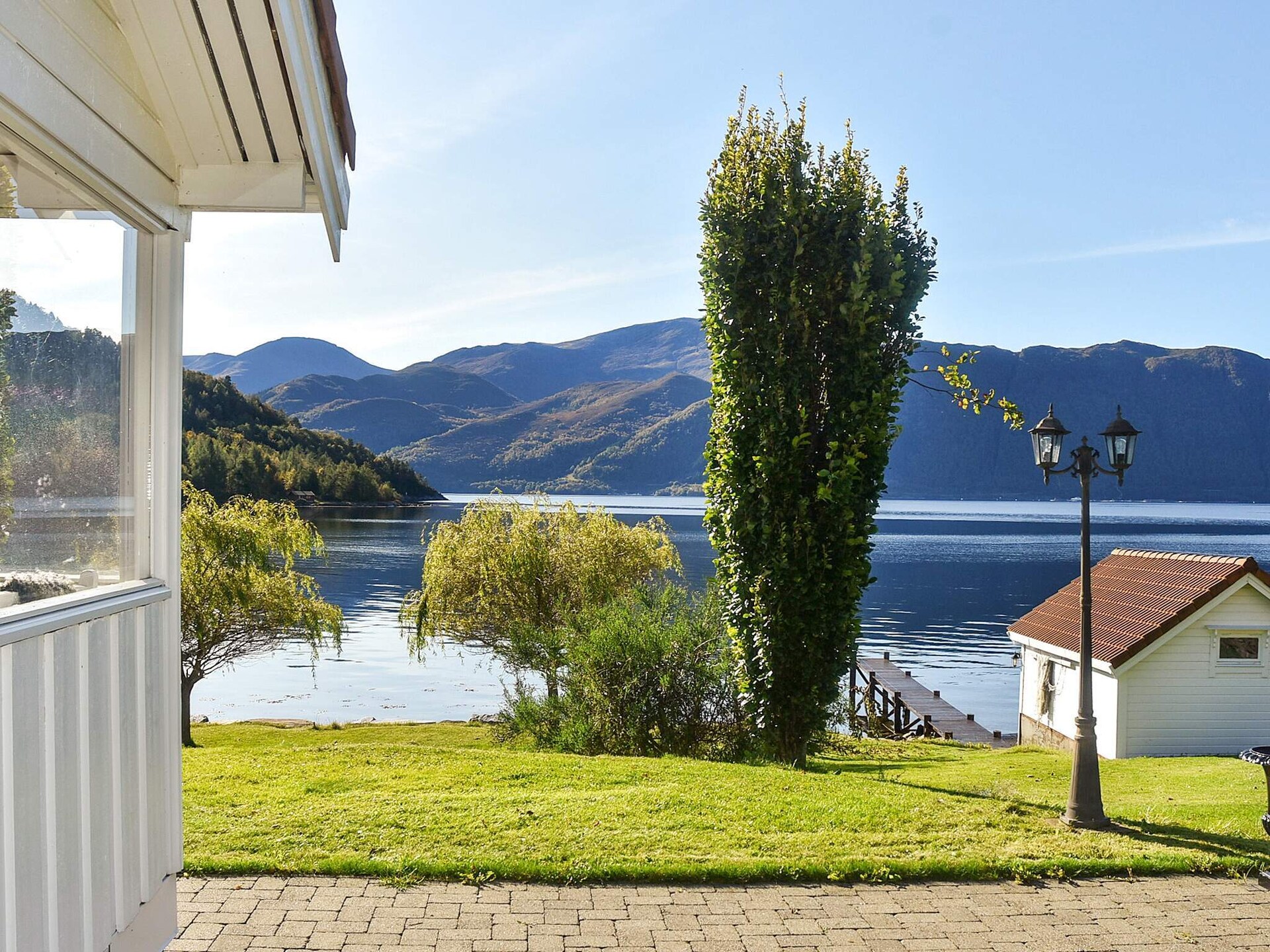 Vrijstaand vakantiehuis aan de Voldsfjord met bootverhuur en fjorduitzicht - foto 5