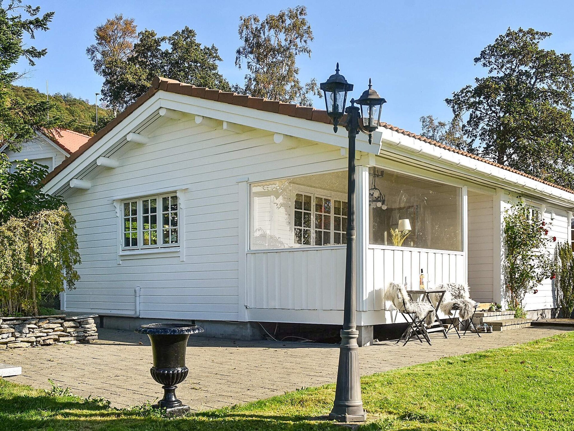 Vrijstaand vakantiehuis aan de Voldsfjord met bootverhuur en fjorduitzicht - foto 6