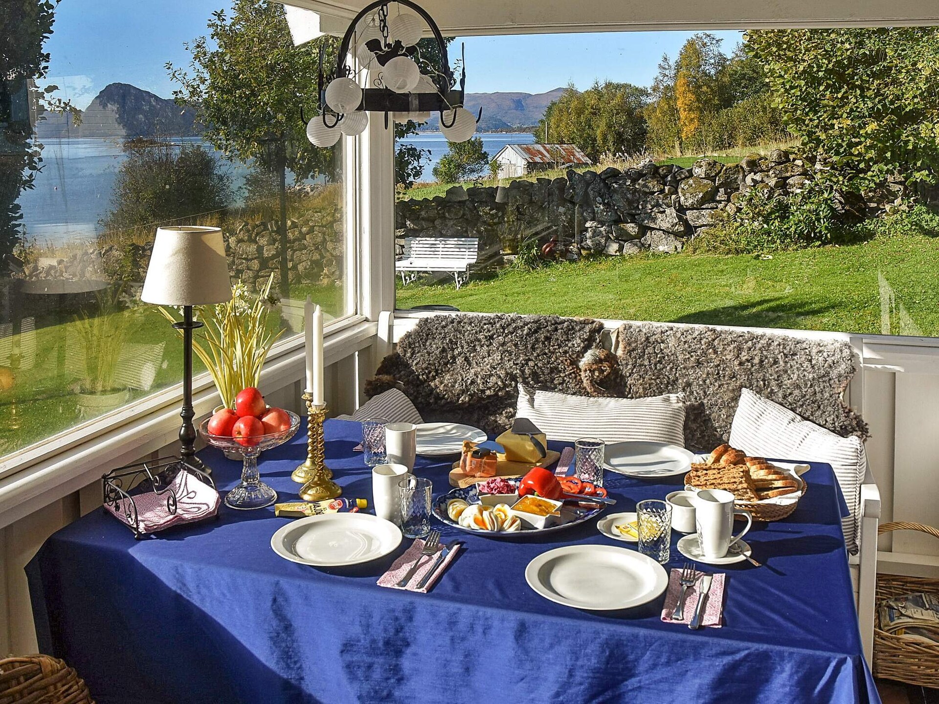 Vrijstaand vakantiehuis aan de Voldsfjord met bootverhuur en fjorduitzicht - foto 21