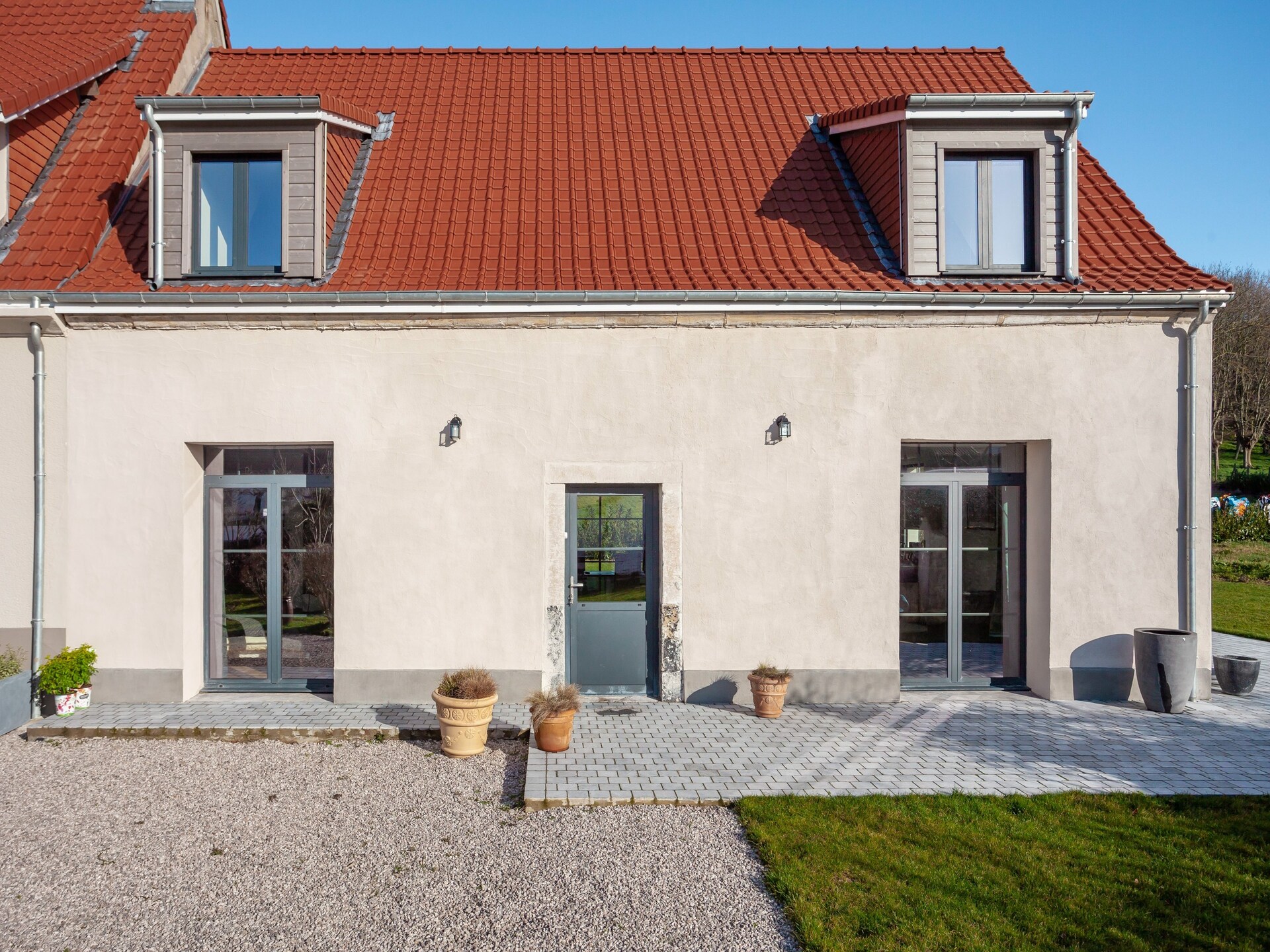 Landelijk vakantiehuis in Escalles, vlakbij Cap Blanc Nez, voor 8 personen - foto 1