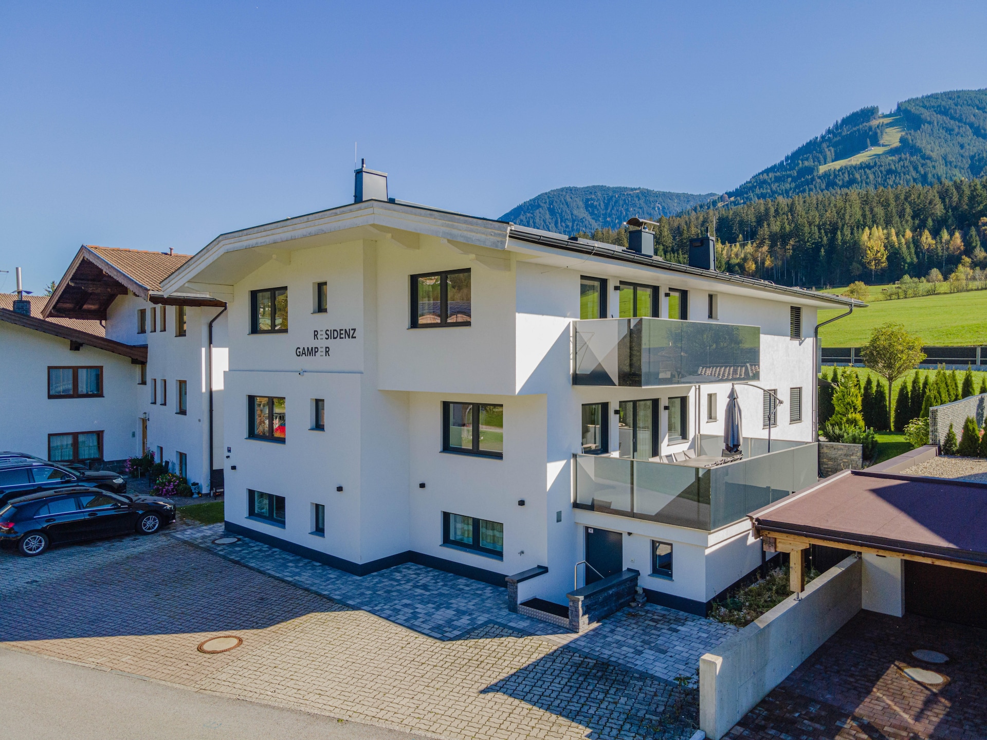 Op 500 m van het meer: ruim appartement in Brixen im Thale - foto 1