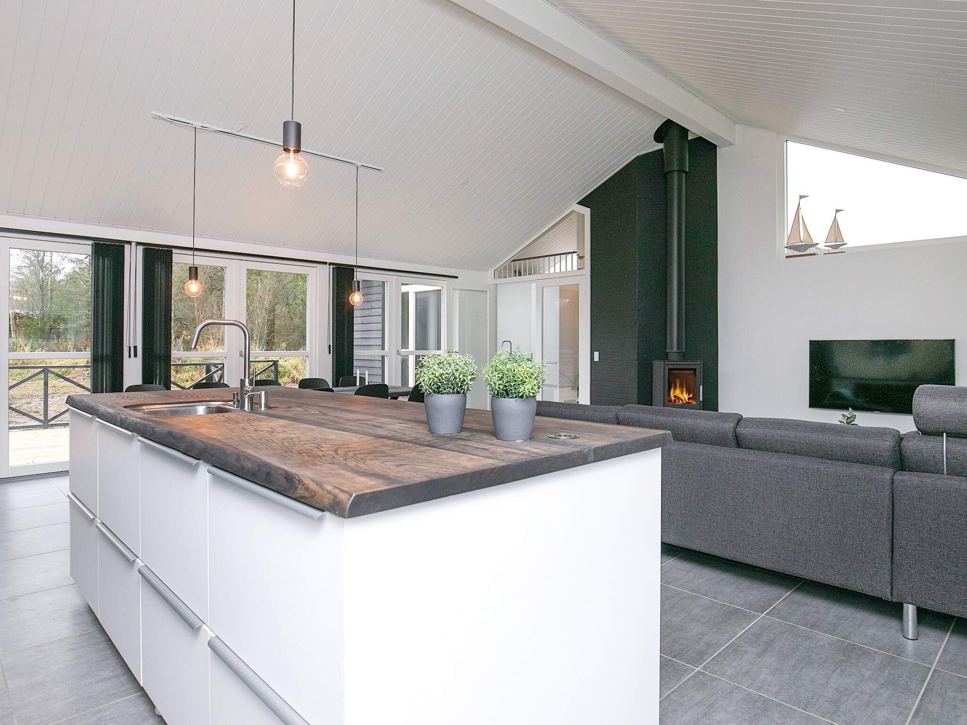 Op 400 m van zee: Ruim vakantiehuis voor 10 personen in Jerup - foto 15