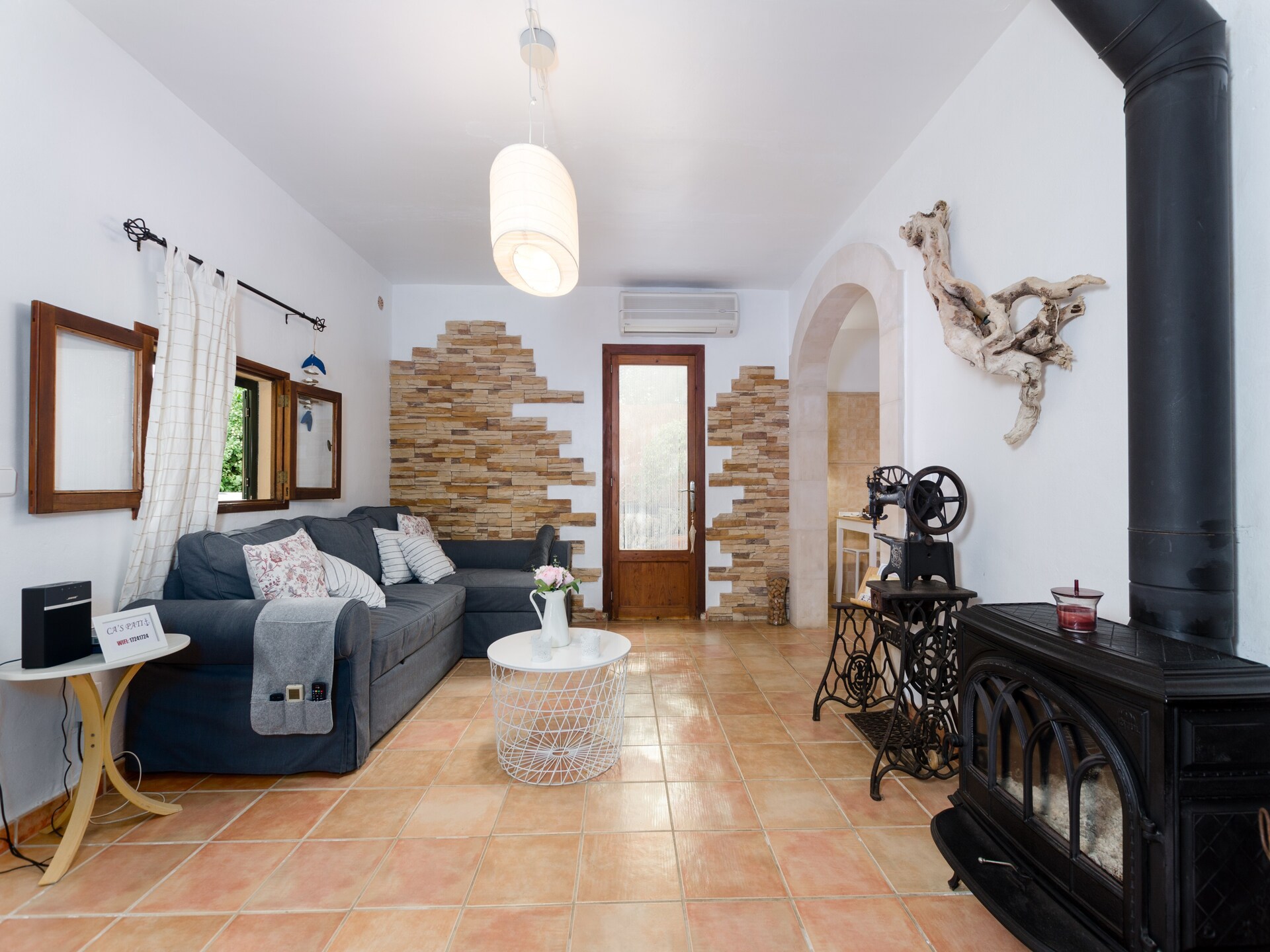 Cas Pati: Comfortabele tent met jacuzzi nabij Cala Santanyí - foto 12