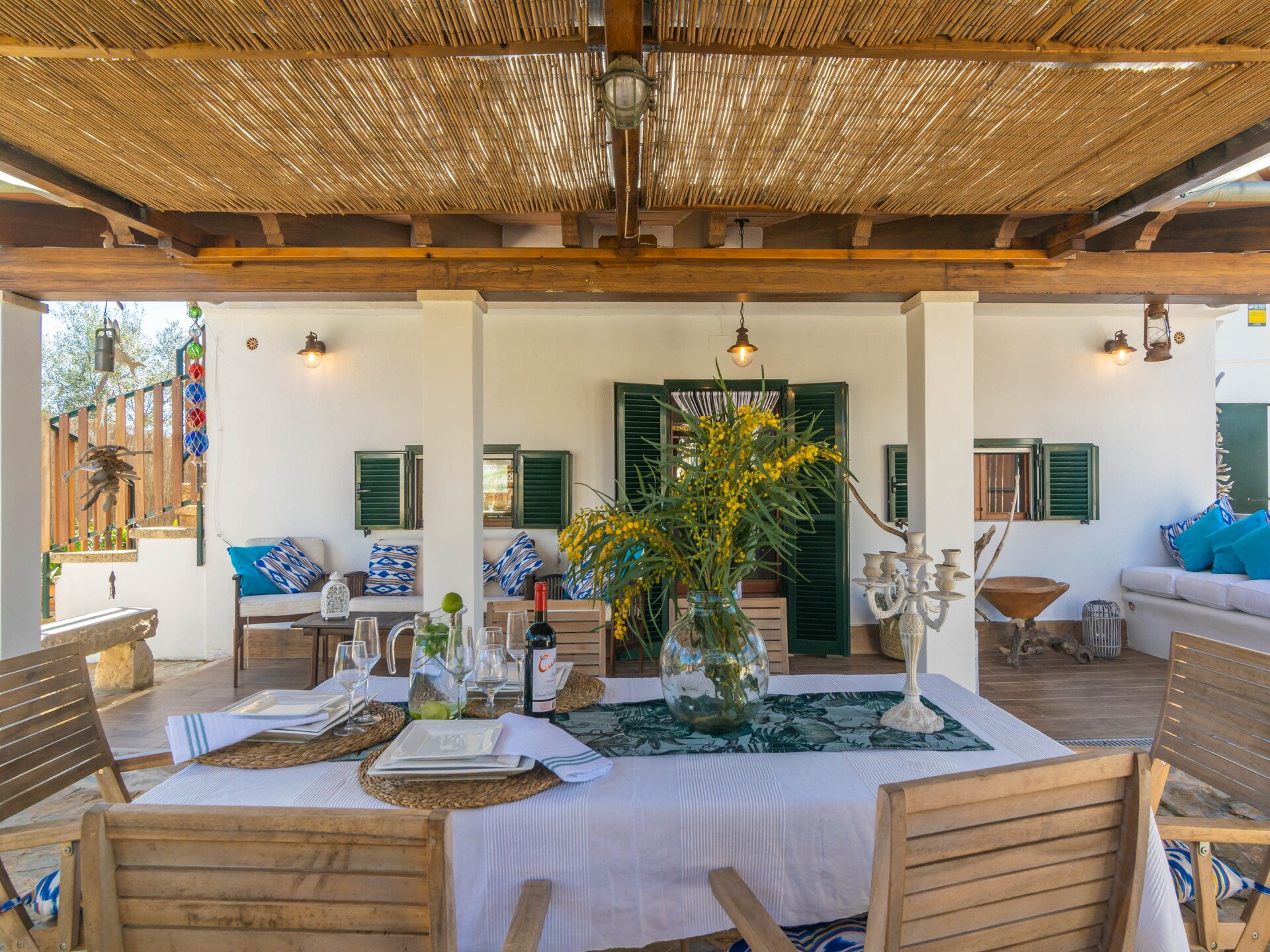 Cas Pati: Comfortabele tent met jacuzzi nabij Cala Santanyí - foto 29