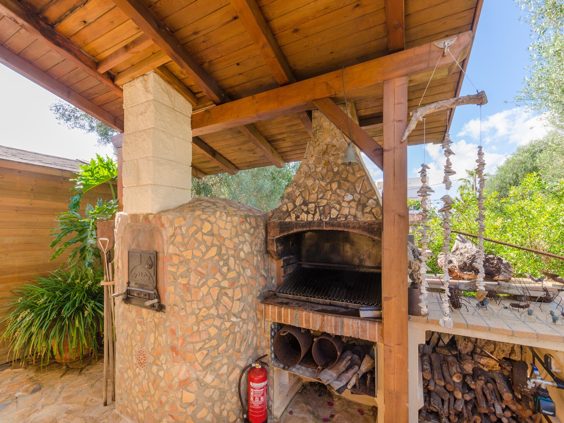 Cas Pati: Comfortabele tent met jacuzzi nabij Cala Santanyí - foto 36