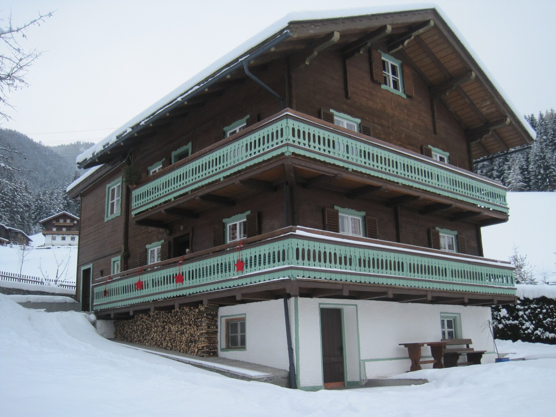 Chalet Anna Bramberg: 200m² vrijstaand aan de skipiste in het bos - foto 31