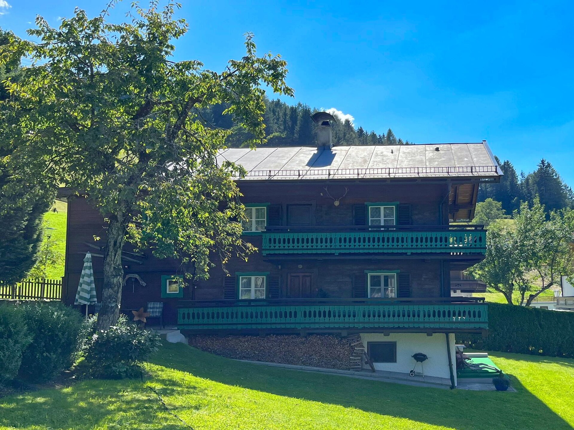 Chalet Anna Bramberg: 200m² vrijstaand aan de skipiste in het bos - foto 8