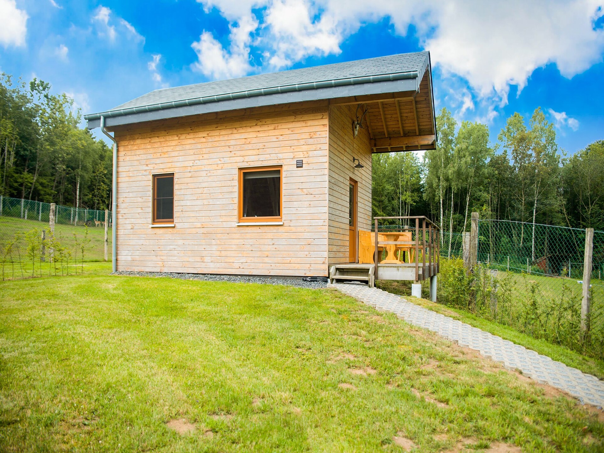 Chalet Rogery 64: vrijstaand in het bos bij Gouvy voor 4 personen - foto 6