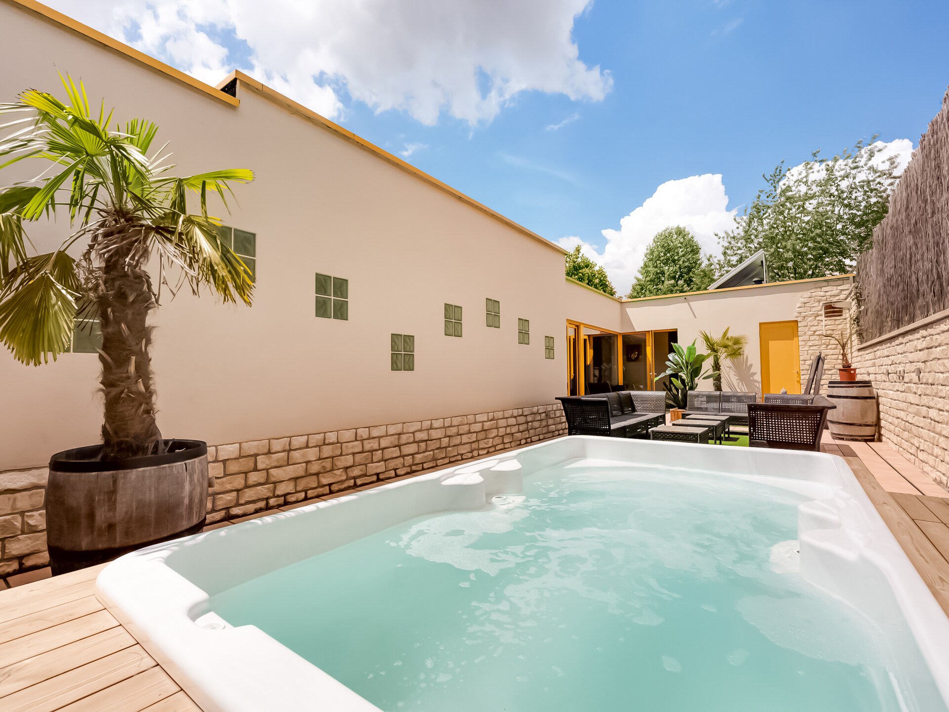 Wellnessvilla met privézwembad, sauna & bubbelbad in de Vlaamse Ardennen - foto 7