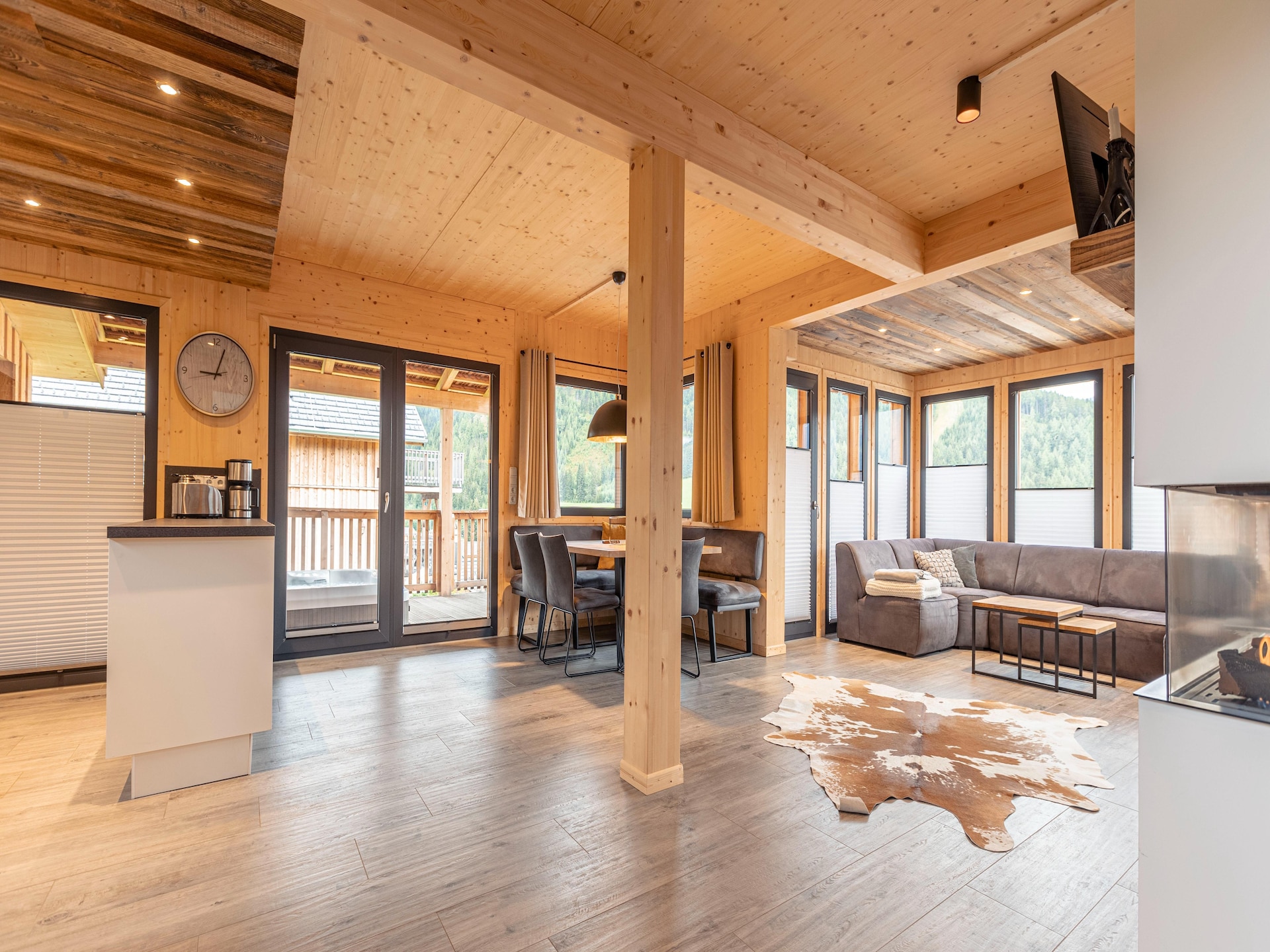 Aan de piste: Ruim chalet voor 8 personen in Hohentauern - foto 15