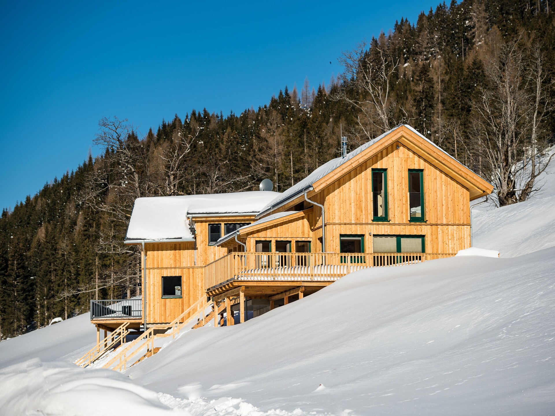 Aan de piste: Ruim chalet voor 8 personen in Hohentauern - foto 7