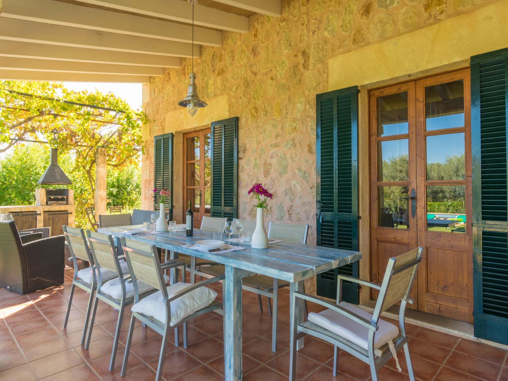 Vrijstaande villa aan de golfbaan bij Alcúdia met privézwembad - foto 9