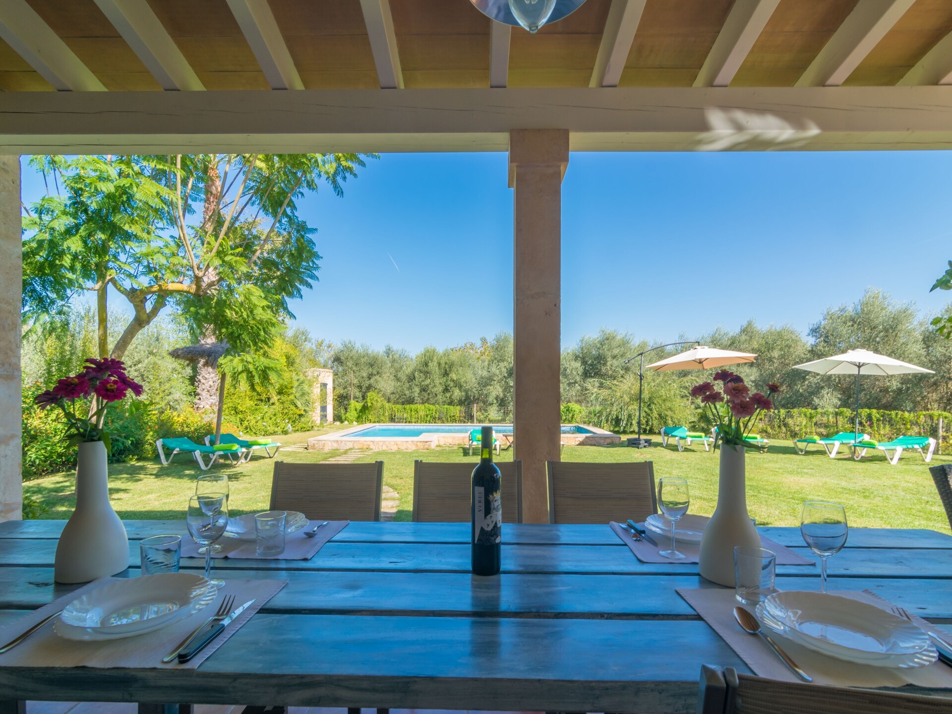 Vrijstaande villa aan de golfbaan bij Alcúdia met privézwembad - foto 41