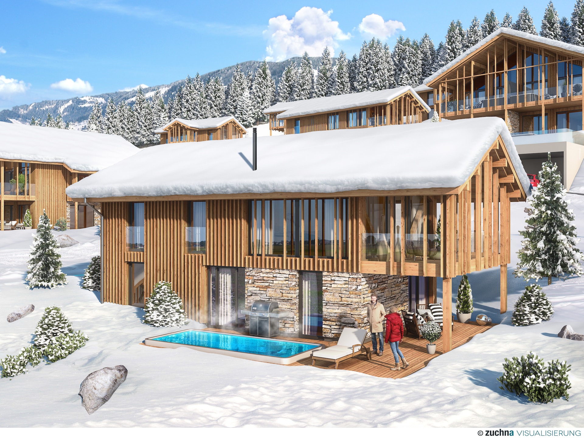 Aan de piste: Luxe chalet in centrum van Ennsling voor 10 personen - foto 32