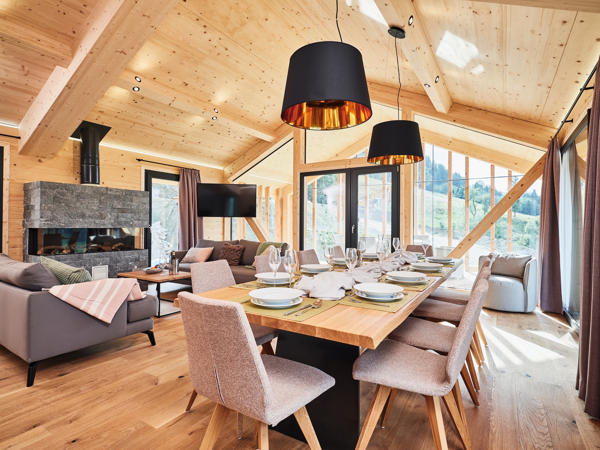 Aan de piste: Luxe chalet in centrum van Ennsling voor 10 personen - foto 3