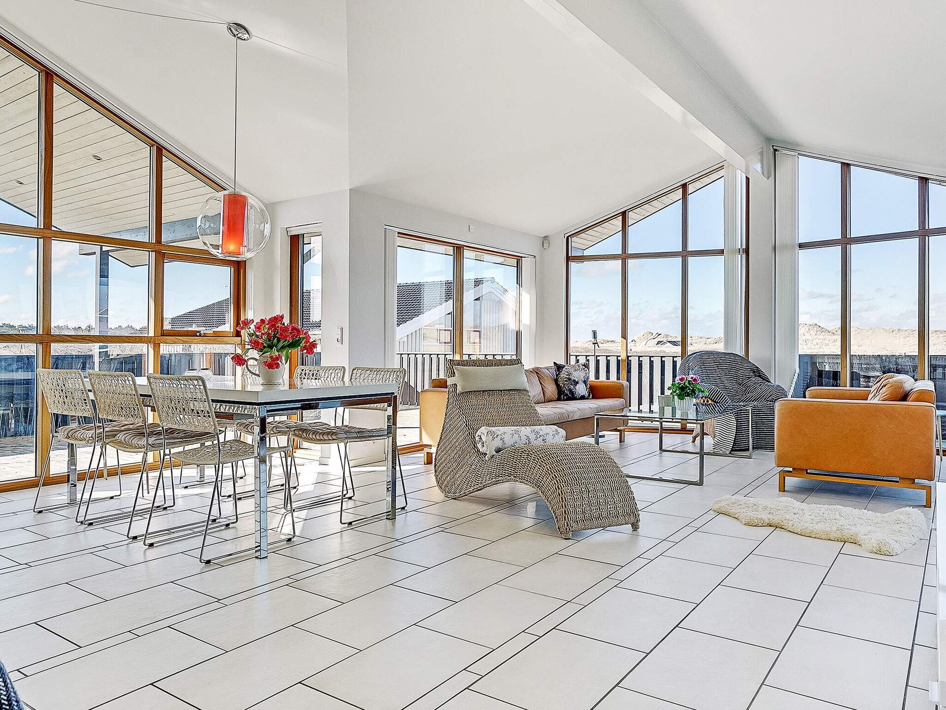 Ruim vakantiehuis met duinenzicht op 50m van Noordzeestrand in Nørlev - foto 10