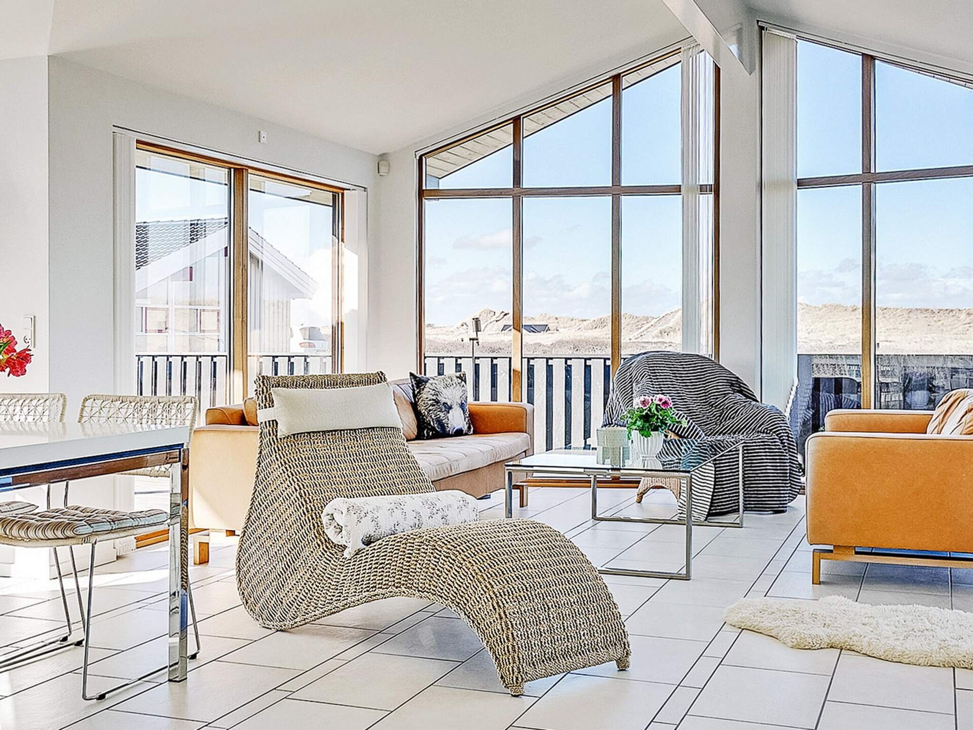 Ruim vakantiehuis met duinenzicht op 50m van Noordzeestrand in Nørlev - foto 25