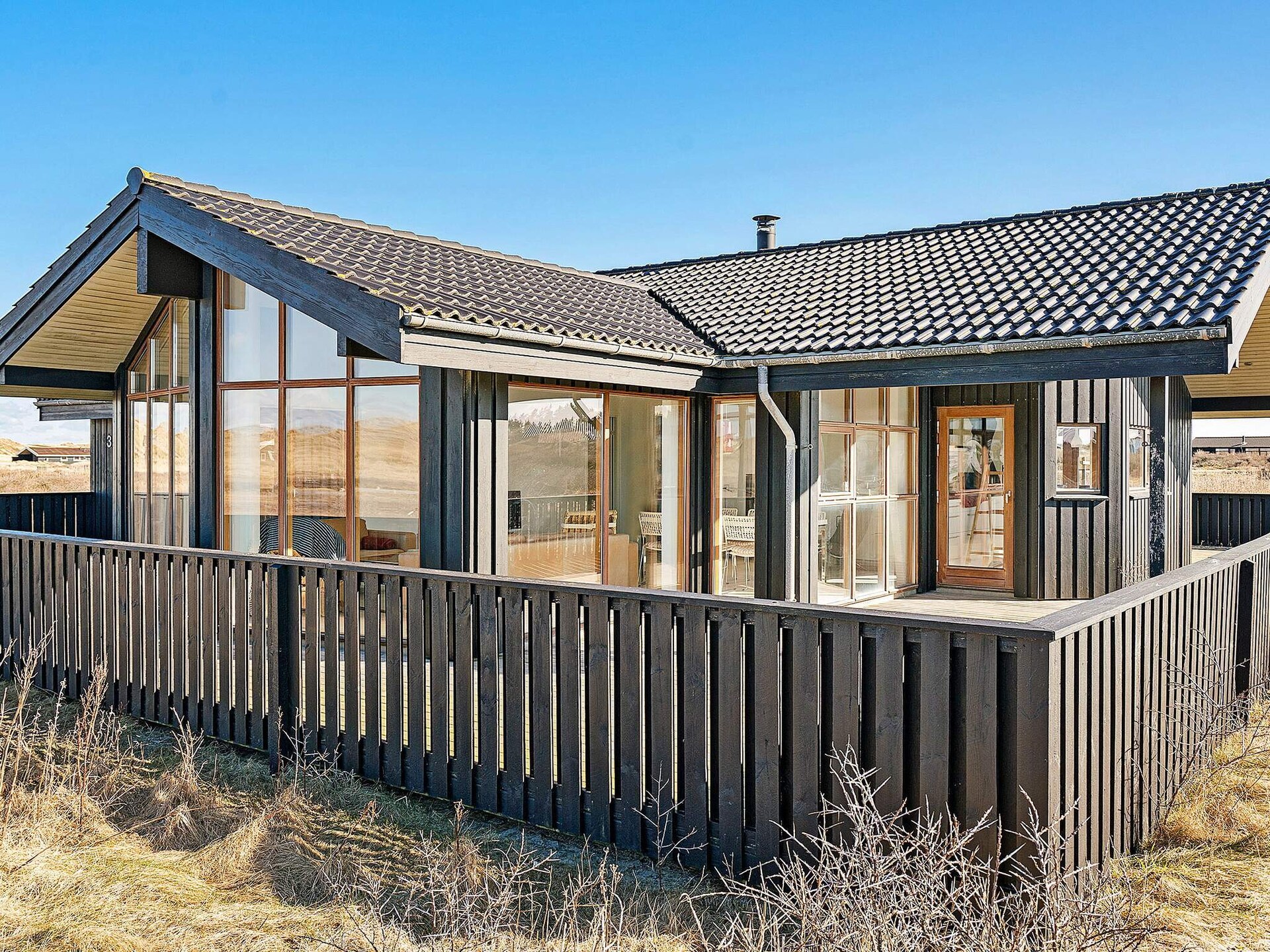 Ruim vakantiehuis met duinenzicht op 50m van Noordzeestrand in Nørlev - foto 28