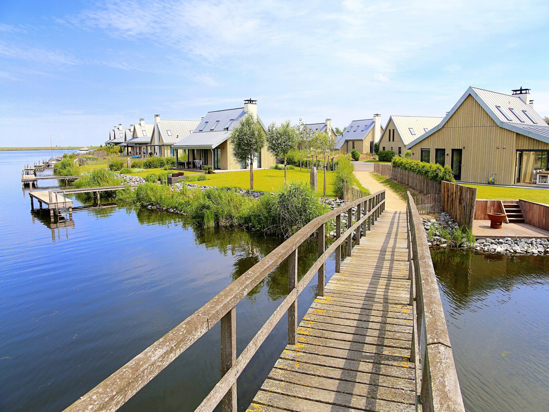 Designvilla aan het water in Oesterdam Resort – 6 personen, 3 slaapkamers - foto 10