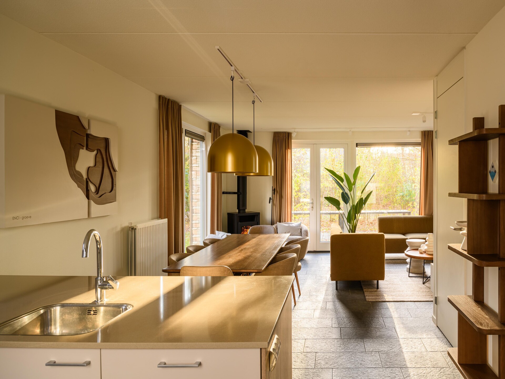Luxe villa voor 10 personen in Resort Maastricht met houtkachel en tuin - foto 10