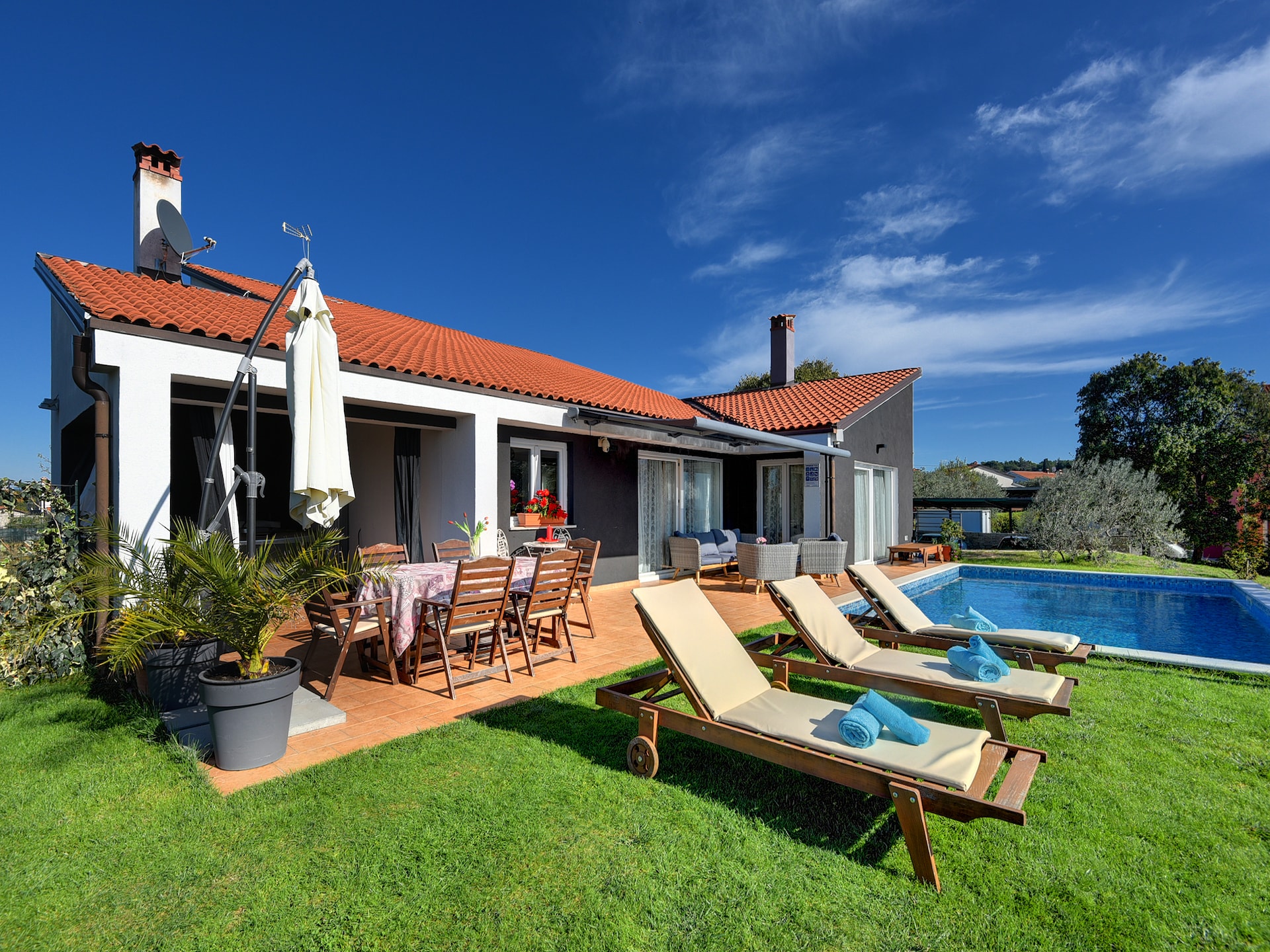 Villa Rubini: Ruim familieparadijs met zwembad bij Rovinj - foto 1