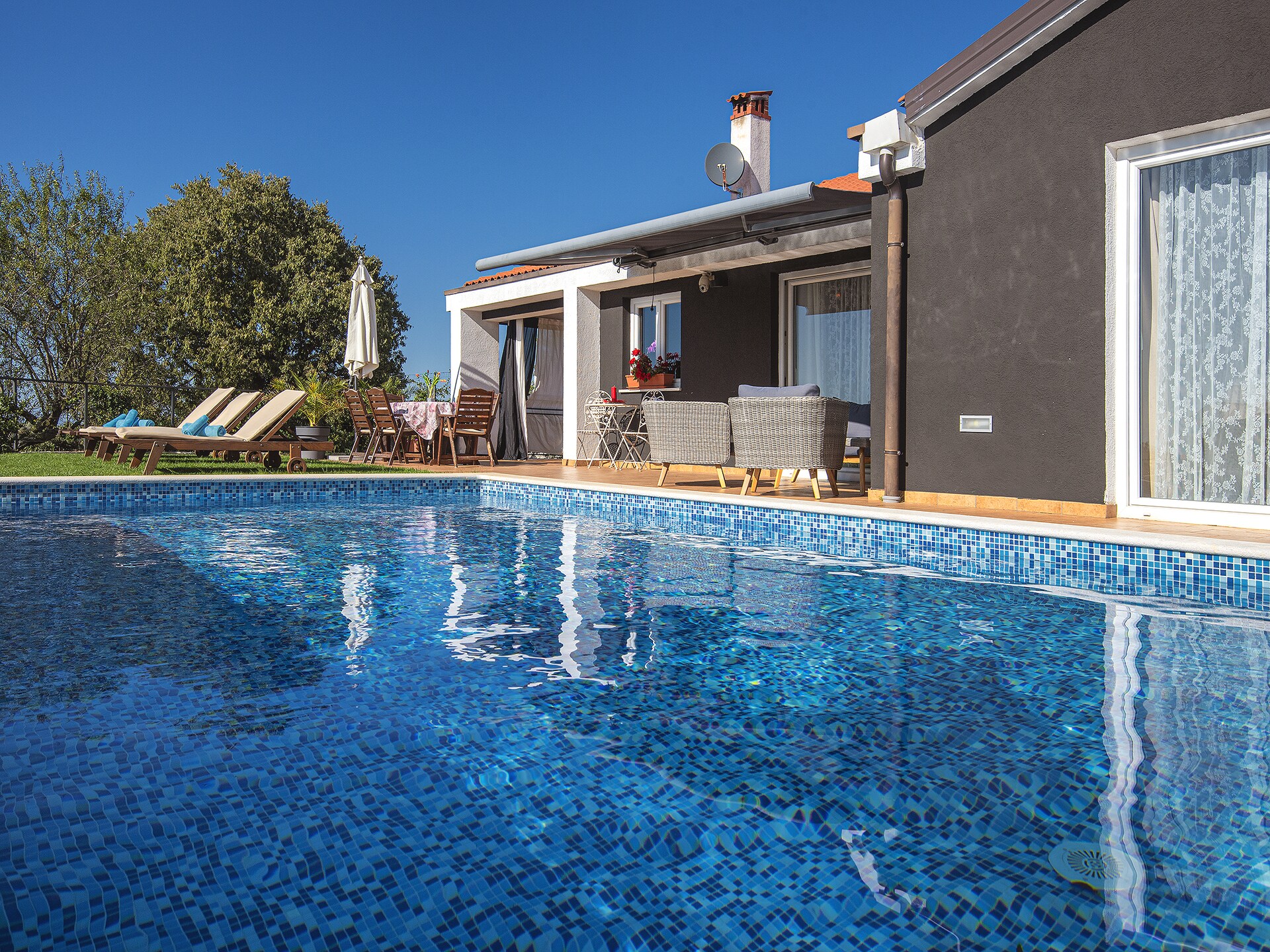 Villa Rubini: Ruim familieparadijs met zwembad bij Rovinj - foto 9