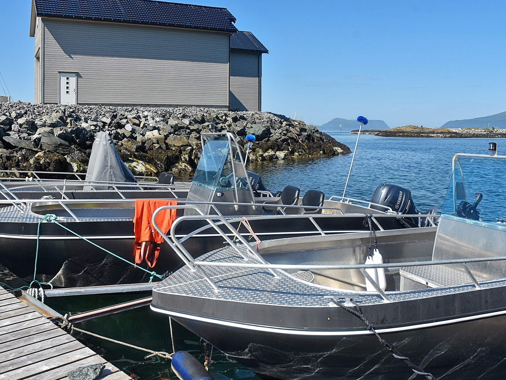 Authentieke rorbu aan de fjord met panoramisch uitzicht en visbootverhuur - foto 37