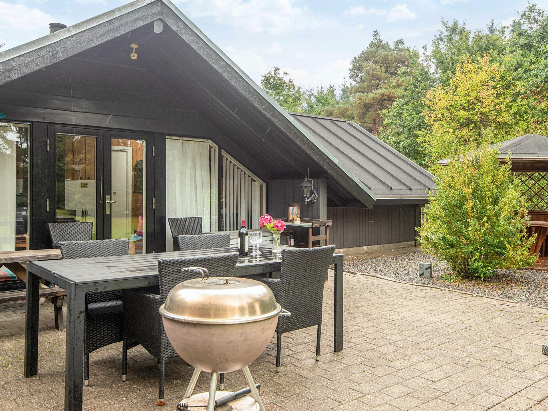 Vrijstaand vakantiehuis voor 6 personen bij Fårvang met grote tuin - foto 1