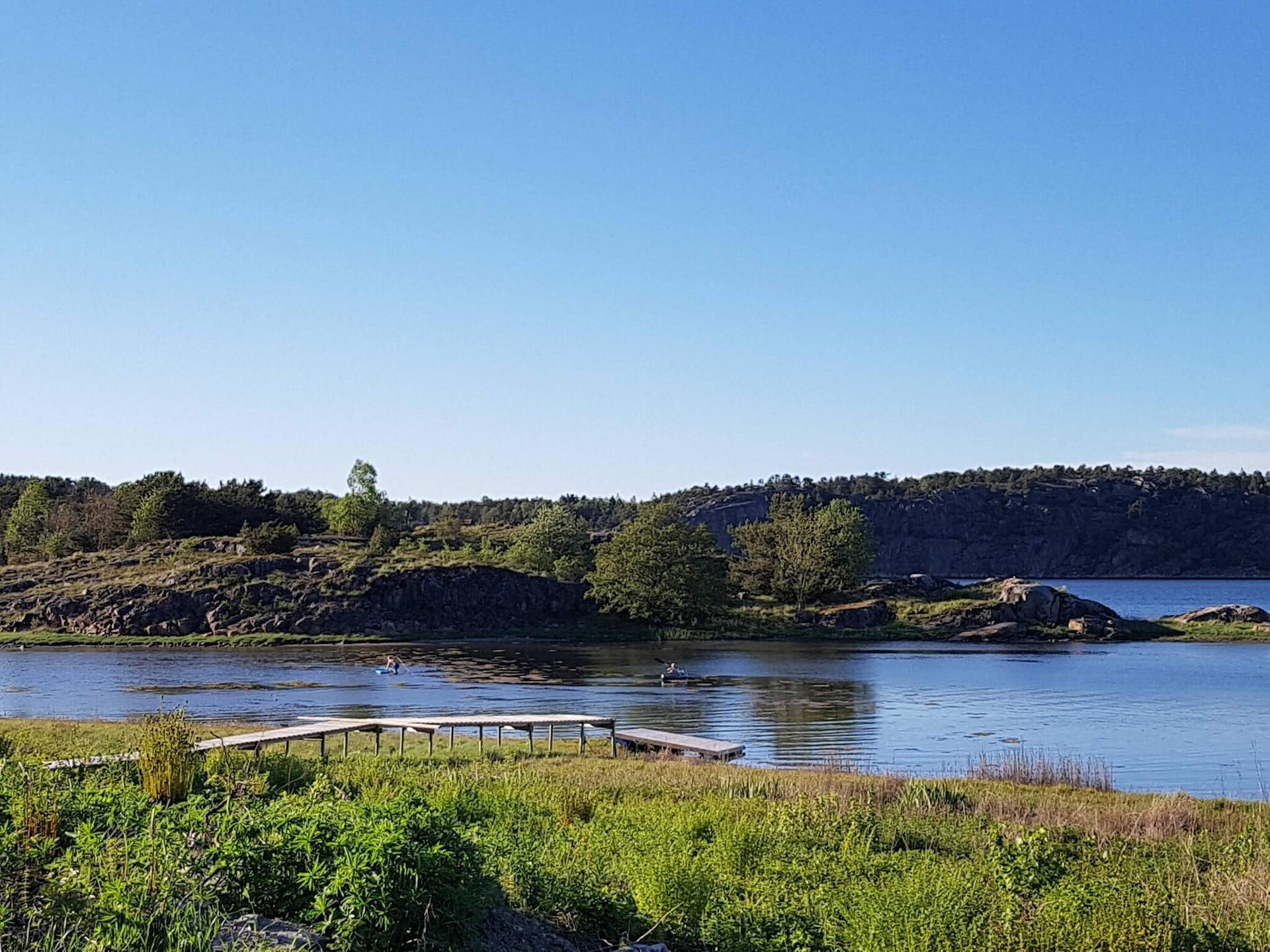Zonnige stuga aan de golfbaan, 200 meter van zee bij Strömstad - foto 15