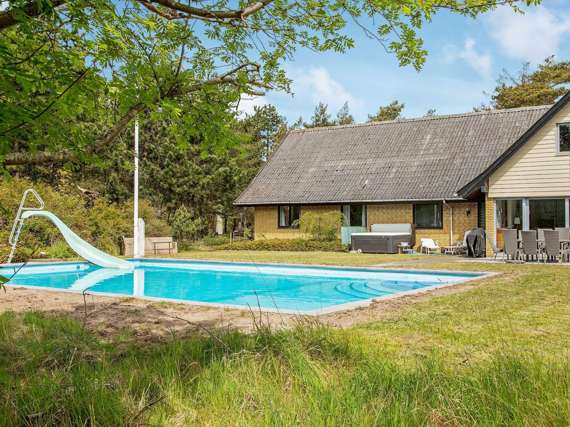 14-persoons vakantiehuis aan zee in Sjællands Odde met zwembad - foto 33