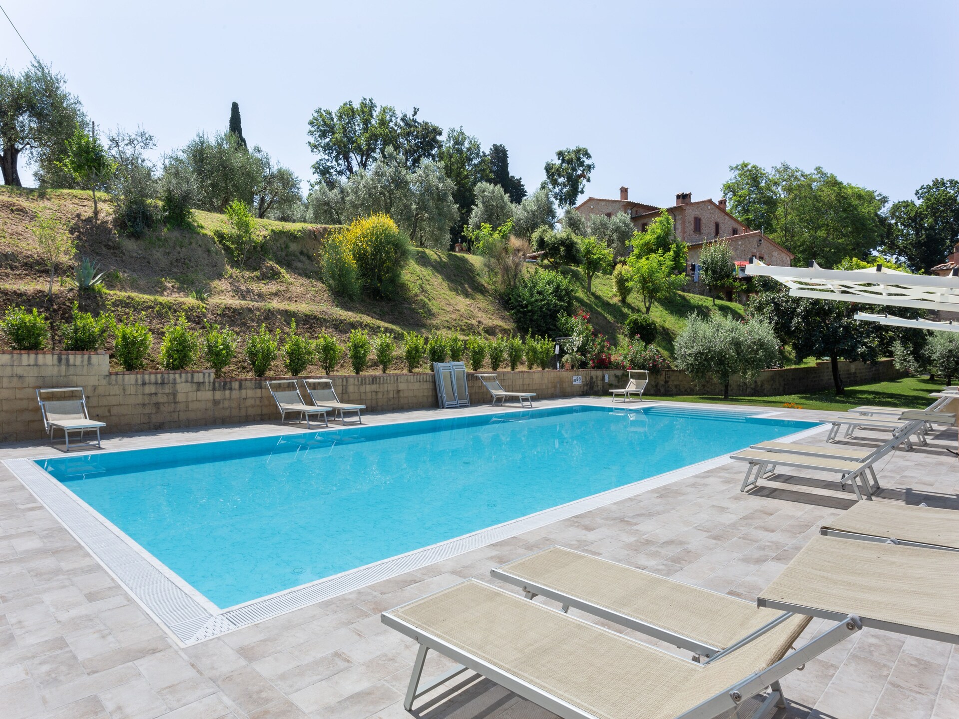 Vrijstaand Toscaans vakantiehuis met zwembad nabij Volterra - foto 6