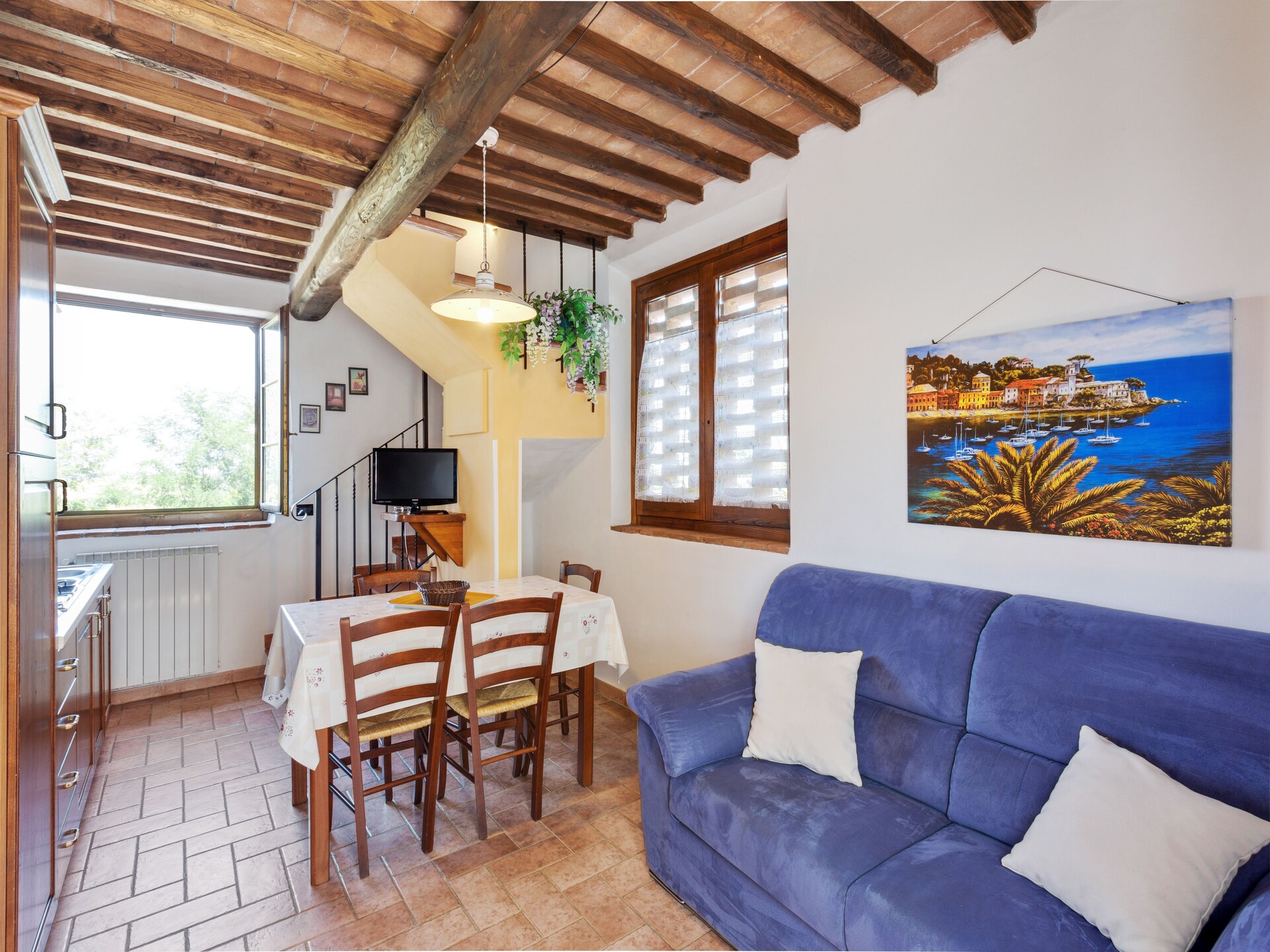 Vrijstaand Toscaans vakantiehuis met zwembad nabij Volterra - foto 2