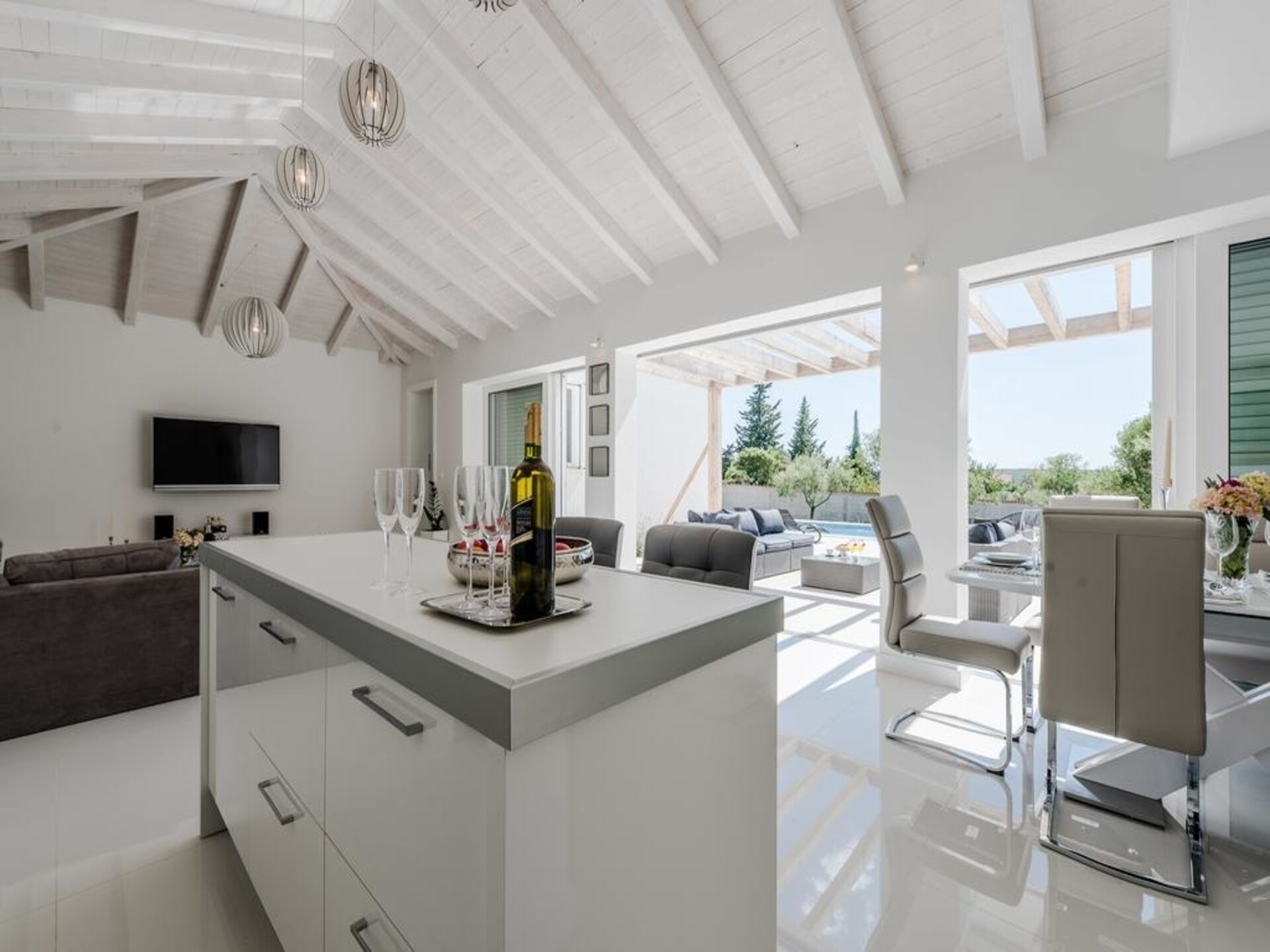 Villa Anita: Ruime vrijstaande villa met privézwembad bij Zadar - foto 5