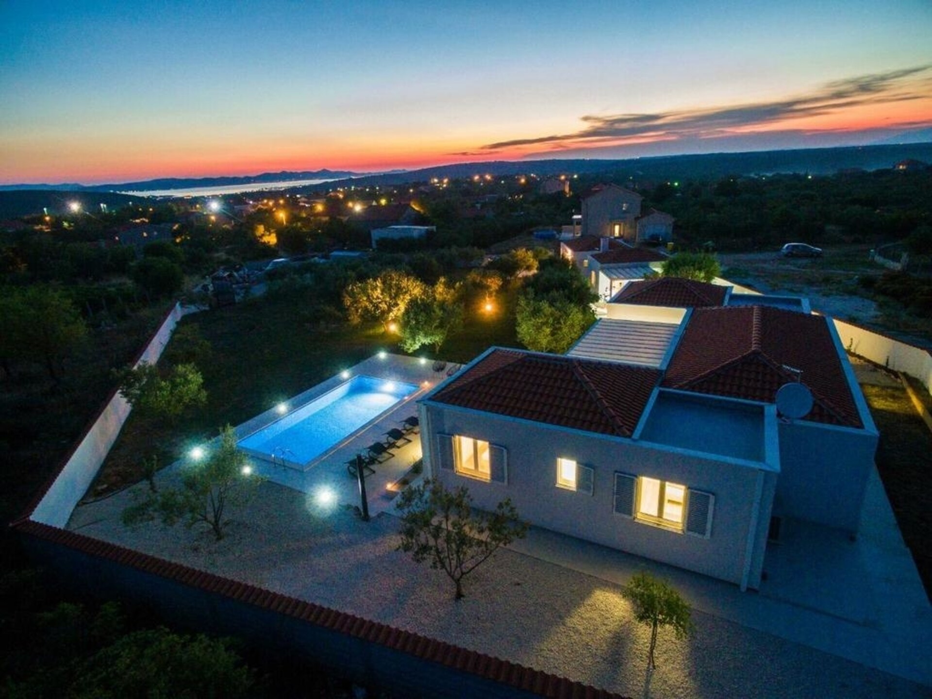 Villa Anita: Ruime vrijstaande villa met privézwembad bij Zadar - foto 9