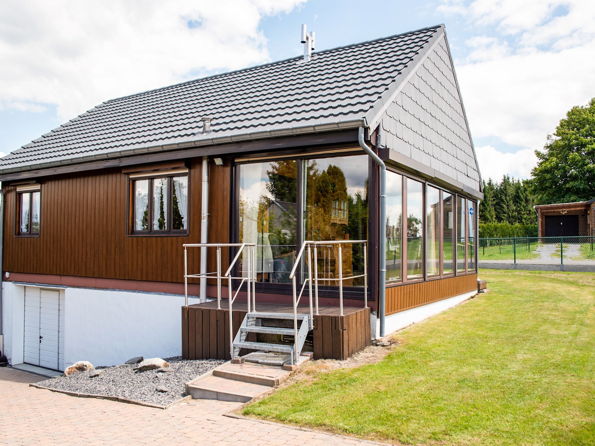 Ruim vakantiehuis voor 9 personen met sauna en tuin, vlakbij de skipistes - foto 1