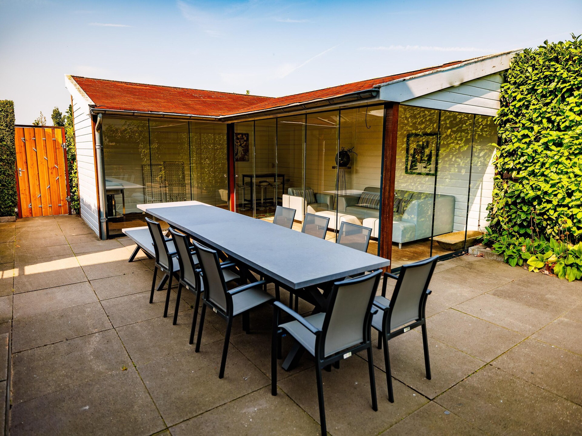 Luxe groepsvilla met meerzicht en privé-infraroodsauna op Vakantiepark Eiland van Maurik - foto 36