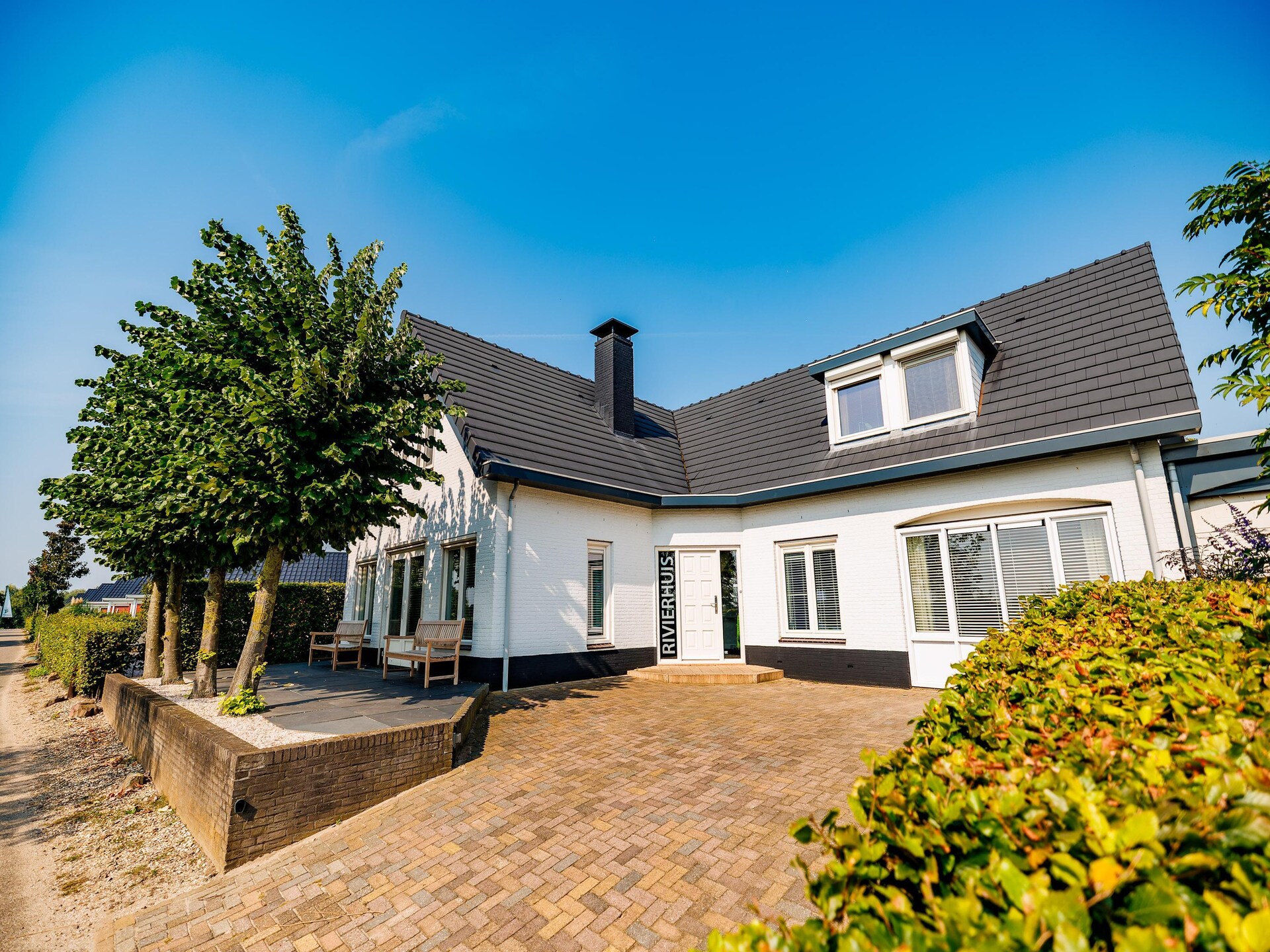 Luxe groepsvilla met meerzicht en privé-infraroodsauna op Vakantiepark Eiland van Maurik - foto 8