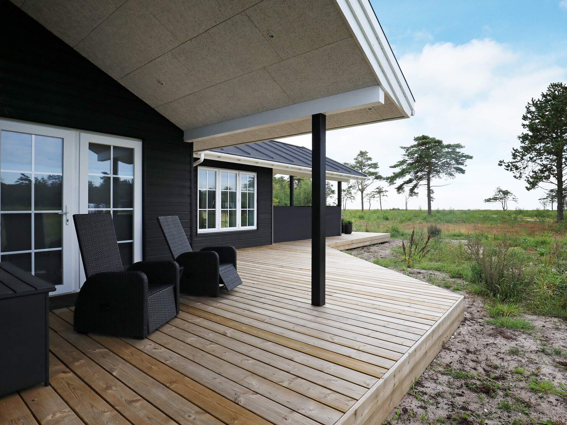 Modern vakantiehuis op Læsø met panoramisch uitzicht op beschermd natuurgebied - foto 36