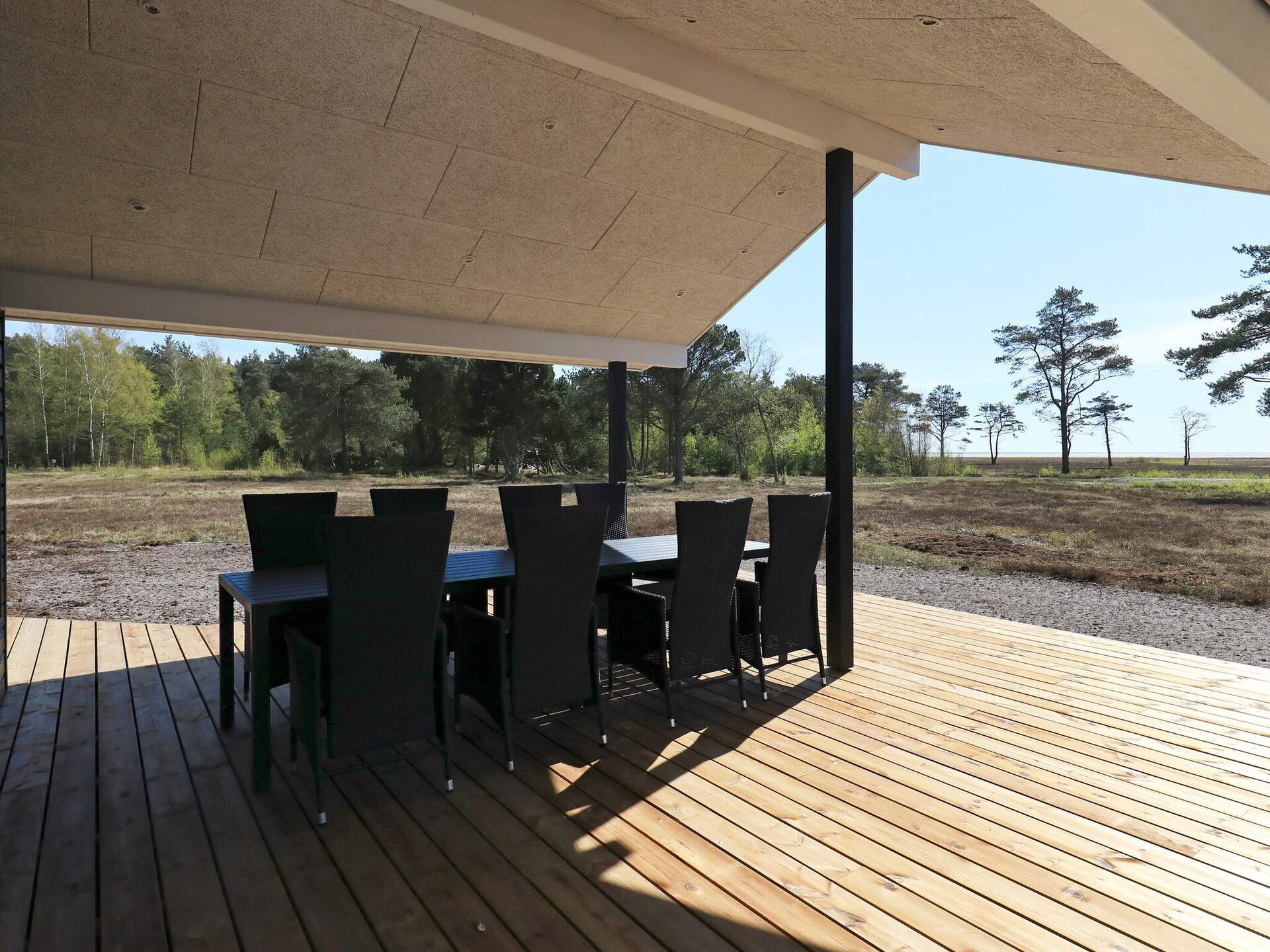 Modern vakantiehuis op Læsø met panoramisch uitzicht op beschermd natuurgebied - foto 37