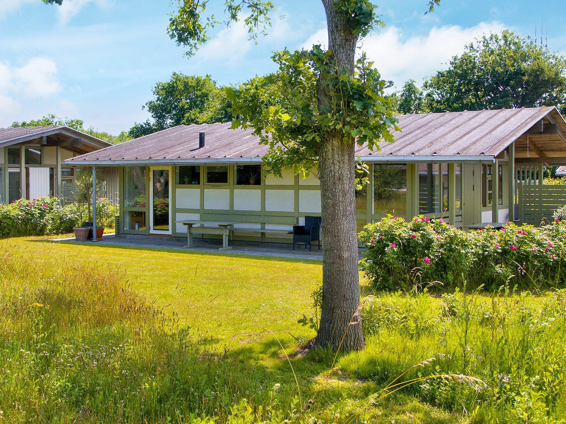Vrijstaand vakantiehuis met zeezicht en wellness op vakantiepark Kysthusene - foto 40