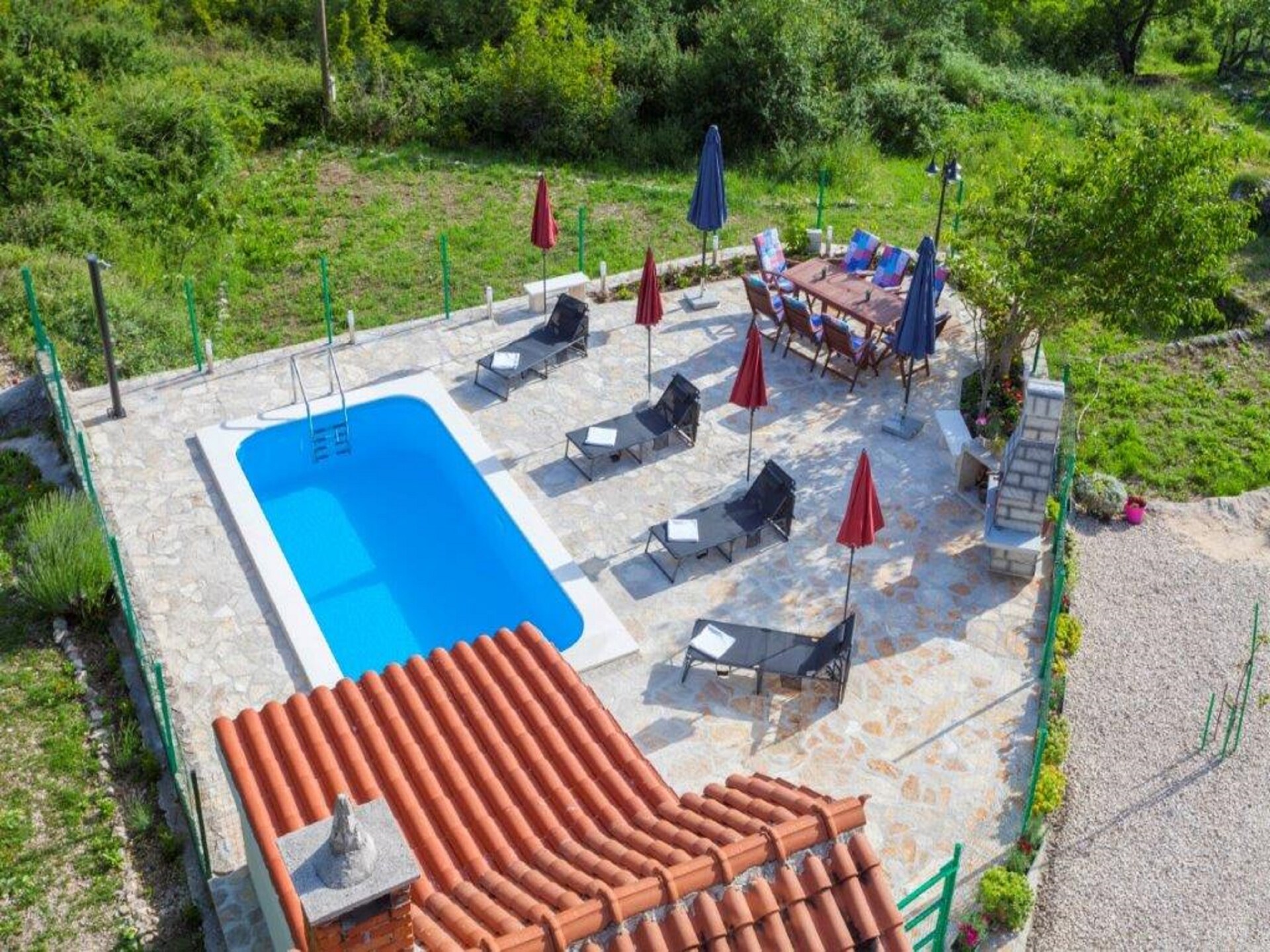 Ruime villa met privézwembad op 3 km van de stranden van Tučepi - foto 10