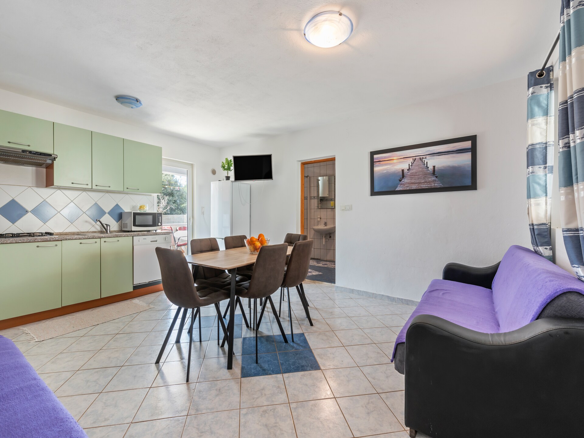Rustiek appartement op 300 meter van zee met panoramisch uitzicht - foto 2