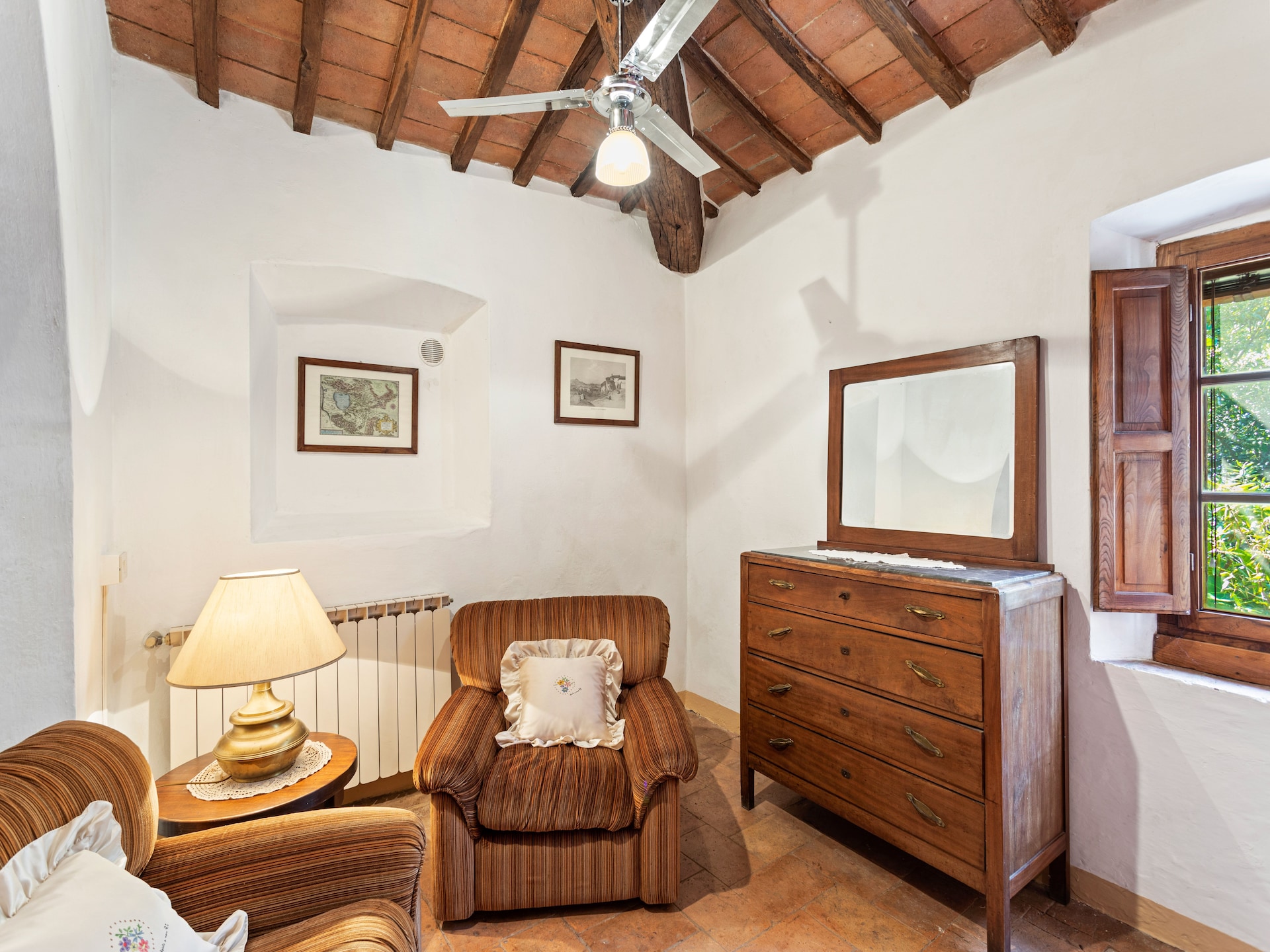 Authentiek vakantiehuis Bellosguardo in Cortona met meerzicht - foto 9